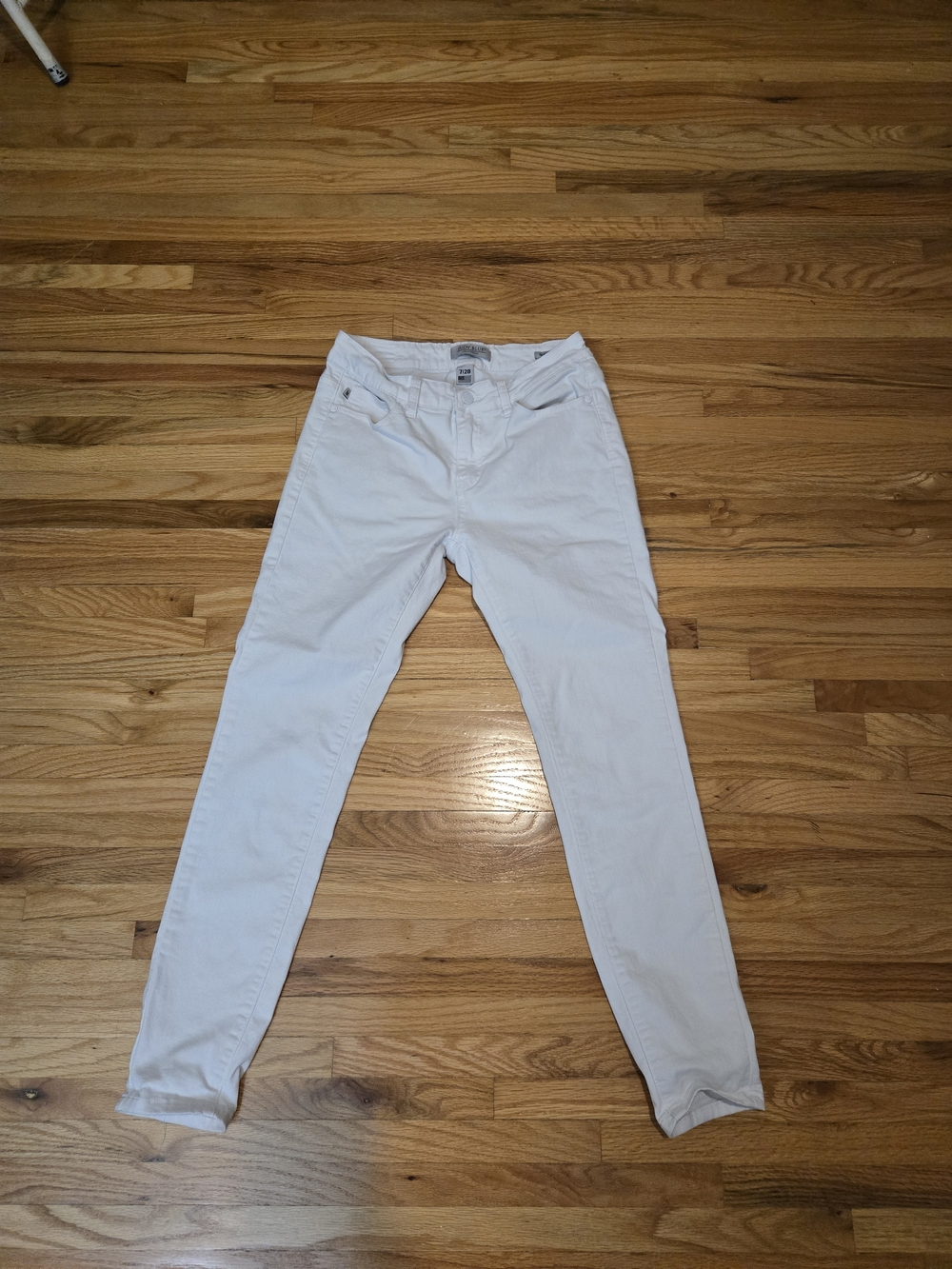 Judy Blue White Skinny Fit Jeans